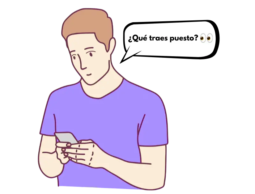 acoso mensajes inapropiados