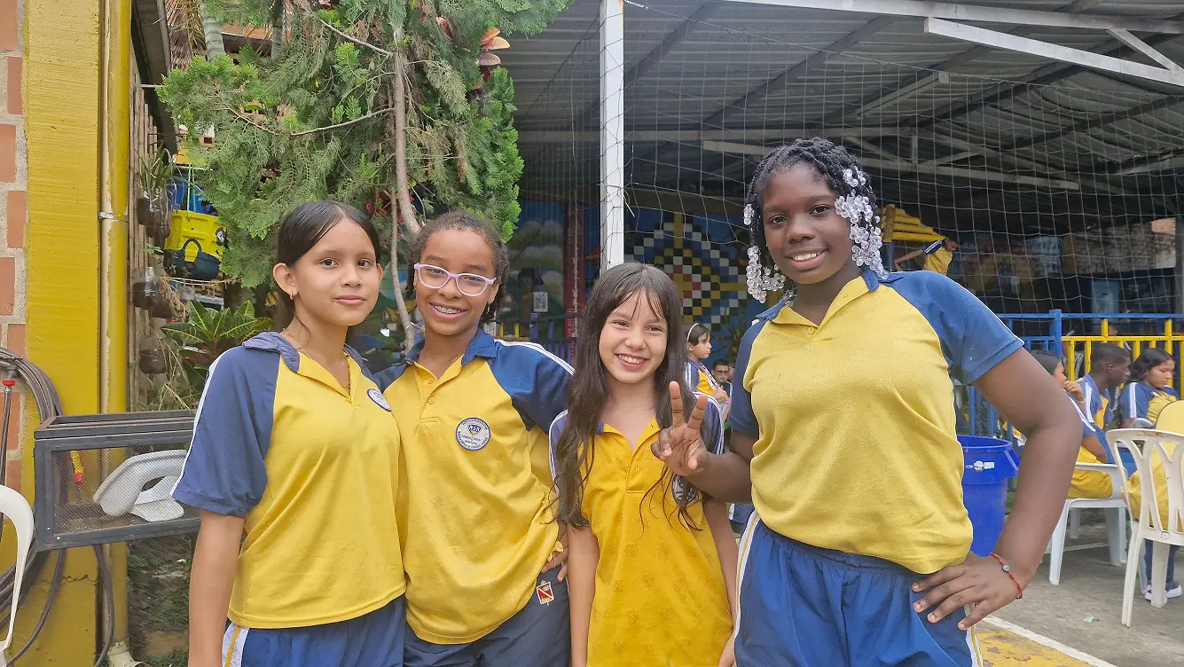 Estudiantes Colegio NSR Jamundi 2